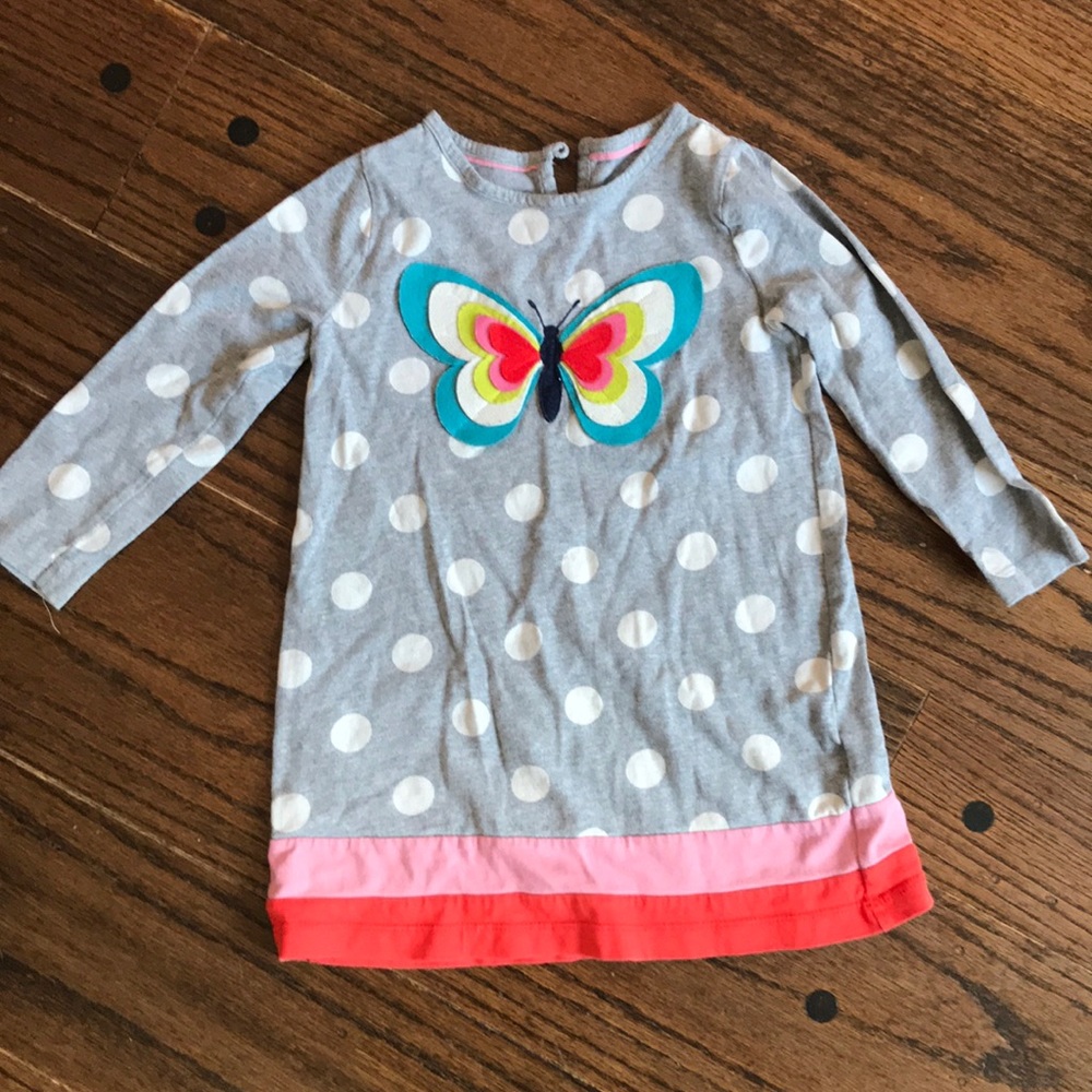 Mini boden 3-4 butterfly tunic/dress